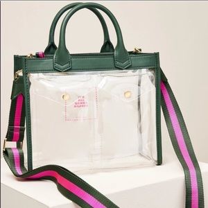 Stella and Dot Game Changer clear stadium bag